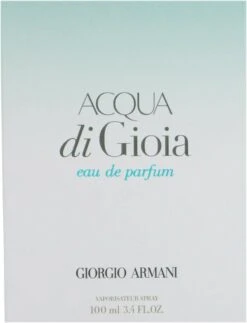 Giorgio Armani Acqua Di Gioia 100 Ml - Eau De Parfum - Damesparfum