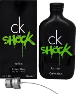 Calvin Klein CK One Shock 200 Ml - Eau De Toilette - Herenparfum -Parfum Korting Winkel 975x1200 1