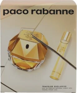 Paco Rabanne Lady Million Giftset 80 Ml Eau De Parfum Spray + 20 Ml Eau De Parfum Tasspray - Cadeauset Voor Dames - Damesparfum 8 Paco Rabanne Lady Million Giftset 80 Ml Eau De Parfum Spray + 20 Ml Eau De Parfum Tasspray - Cadeauset Voor Dames - Damesparfum -Parfum Korting Winkel 993x1200 3